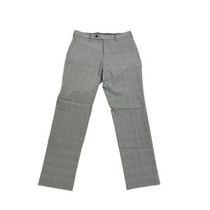 Uniqlo Gray Plaid Dress Pants